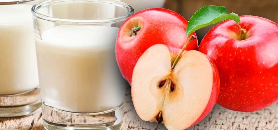 Dieta de mazá de kefir