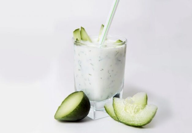 Dieta de kefir de pepino