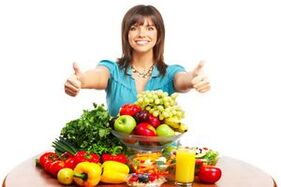 Froitas e verduras para unha correcta nutrición e perda de peso