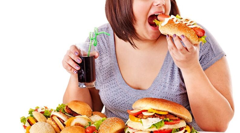 Alimentos pouco saudables na diabetes tipo 2