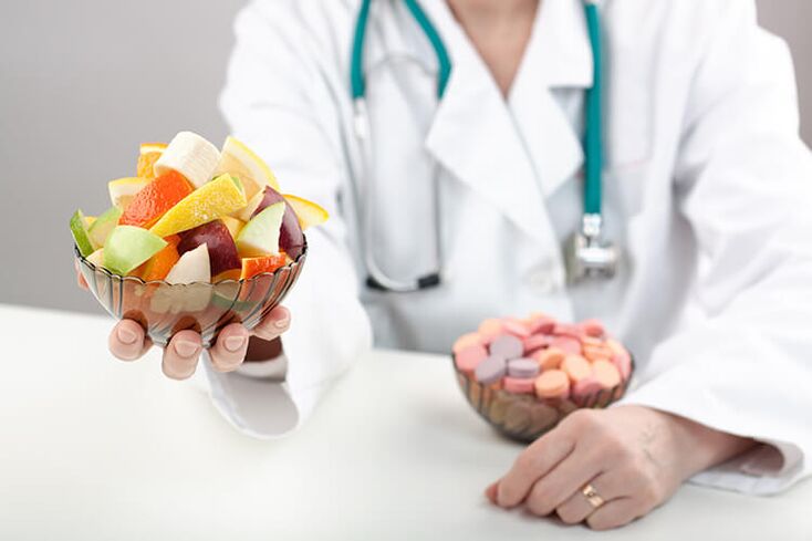 O médico recomenda froitas para a diabetes tipo 2